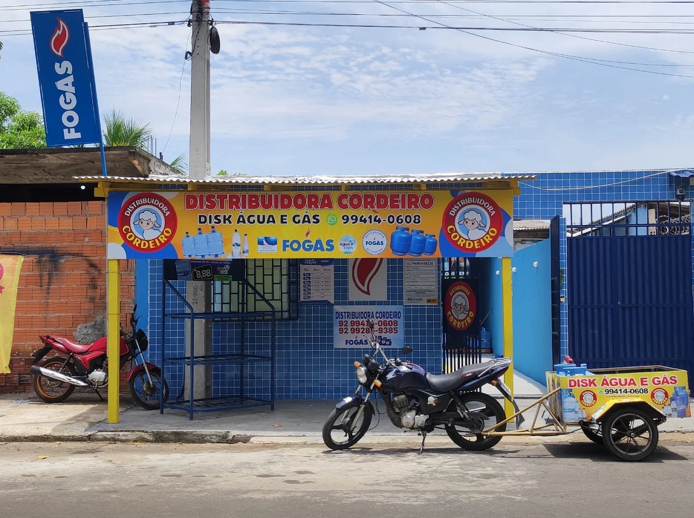 Entrega de gás em Parintins pela Cordeiro